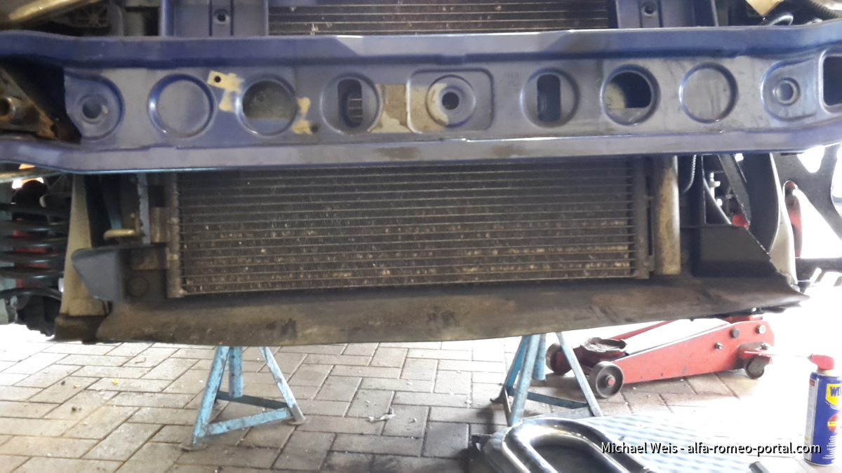 Alfa Romeo 156 2,4 JTD 10V FMIC Umbau Mit LLK und Verrohrung + BMC Luftfilter