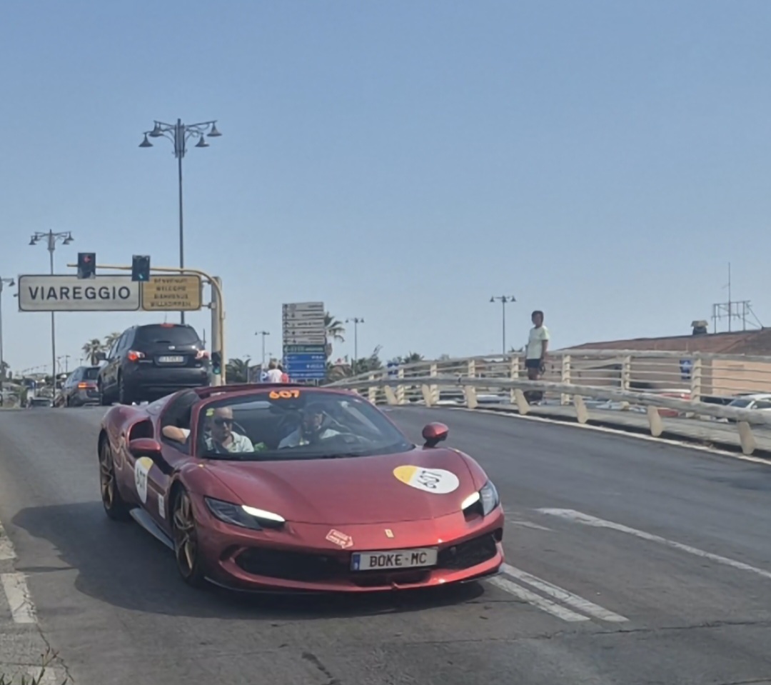 Mille Miglia 2025 Viareggio