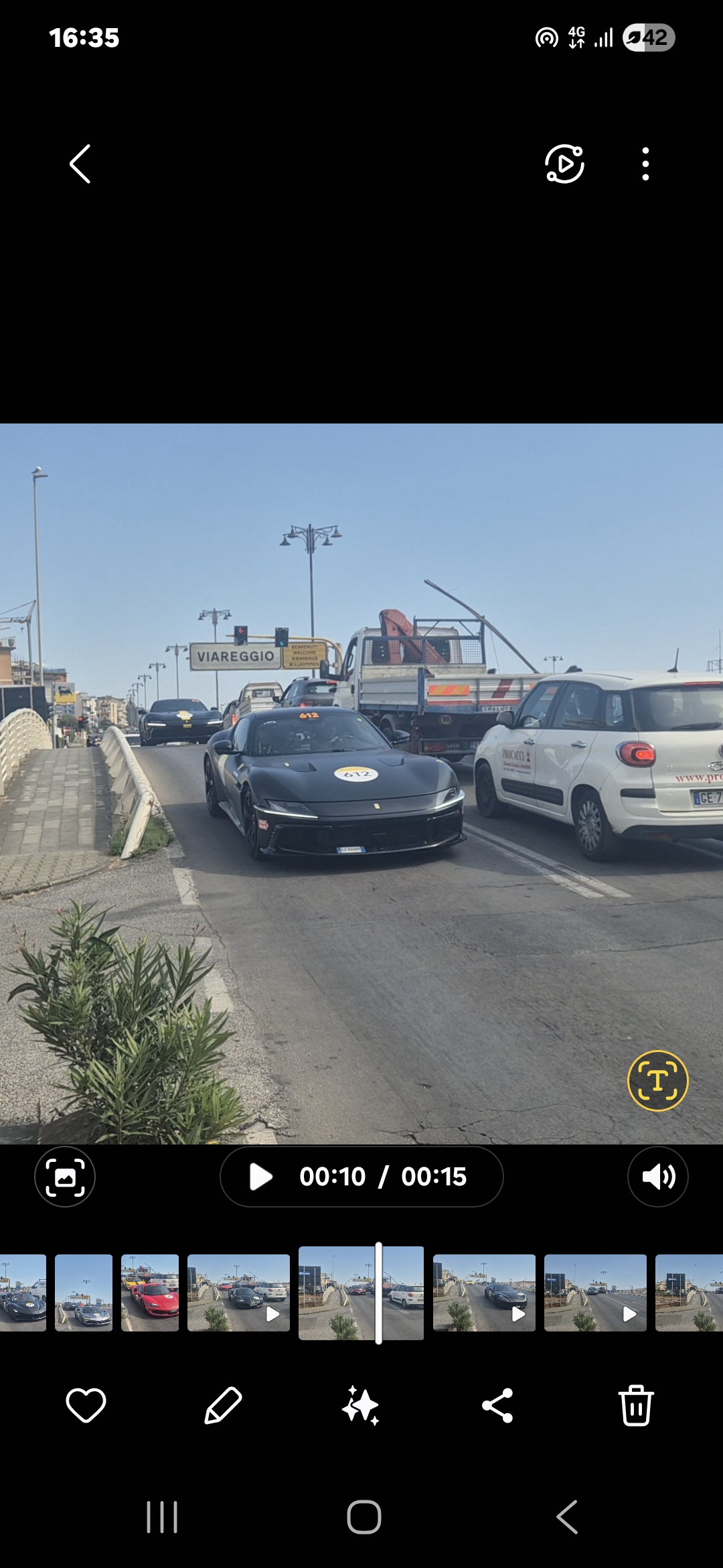 Mille Miglia 2025 Viareggio