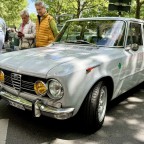 Alfas alt & neu bei den Classic Days in Berlin auf dem Ku´damm 2025