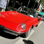 Alfas alt & neu bei den Classic Days in Berlin auf dem Ku´damm 2025