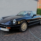 Alfa Spider Serie 4 - ein Traum in schwarz