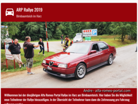 ARP Treffen 2019 Harz