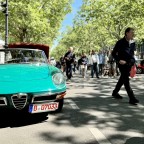 Alfas alt & neu bei den Classic Days in Berlin auf dem Ku´damm 2025