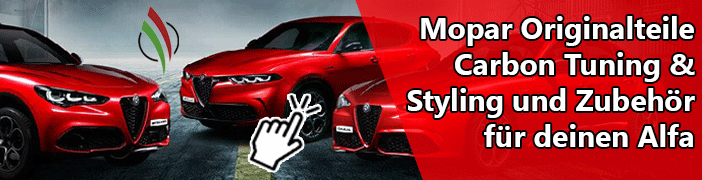 Alfa Romeo Tuning, Styling und Mopar Originalztubehör