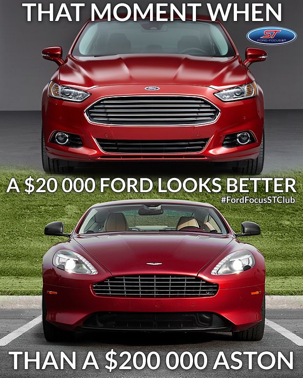 That's right! Ford Power! Ford Mondeo vs Aston Martin #Ford #Focus #ST |  Ford Mondeo | Ford focus sedan, Ford fusion, Ford mondeo