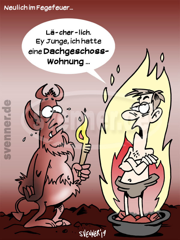 Cartoon Hitzewelle ::: svenner.de