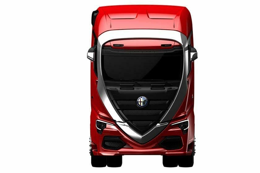 Alfa Romeo camion render